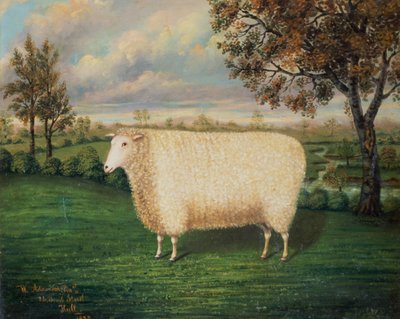 Un mouton primé de la vieille race de Lincoln, 1835 - W. Adamson